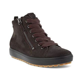 Ecco boots - soft 7 tred women's gtx hi (Brown/Size 6.5)